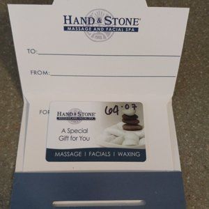 Hand and Stone Gift Card